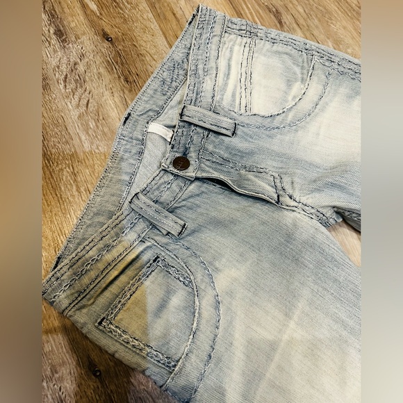 ELVIS RARE Low Rise Bootcut Jeans Size 27 - Picture 4 of 10